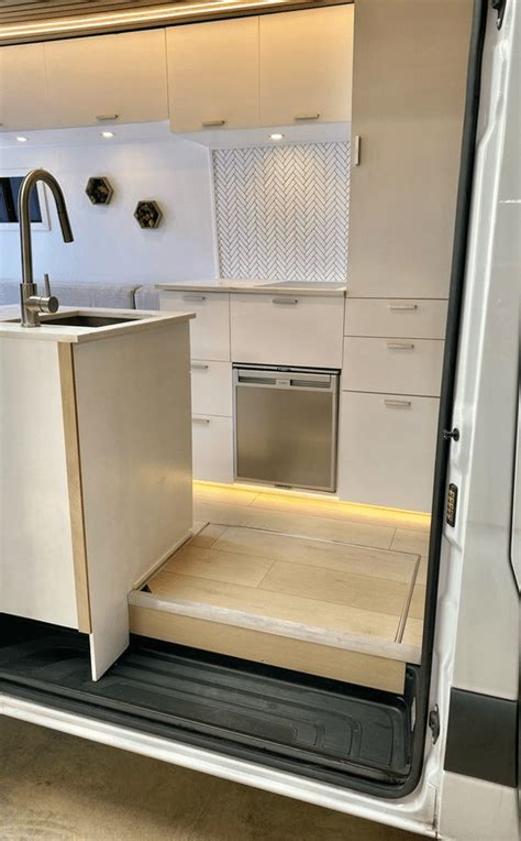 van stainless steel shower enclosure|Metal Shower Pans – Campervan HQ.